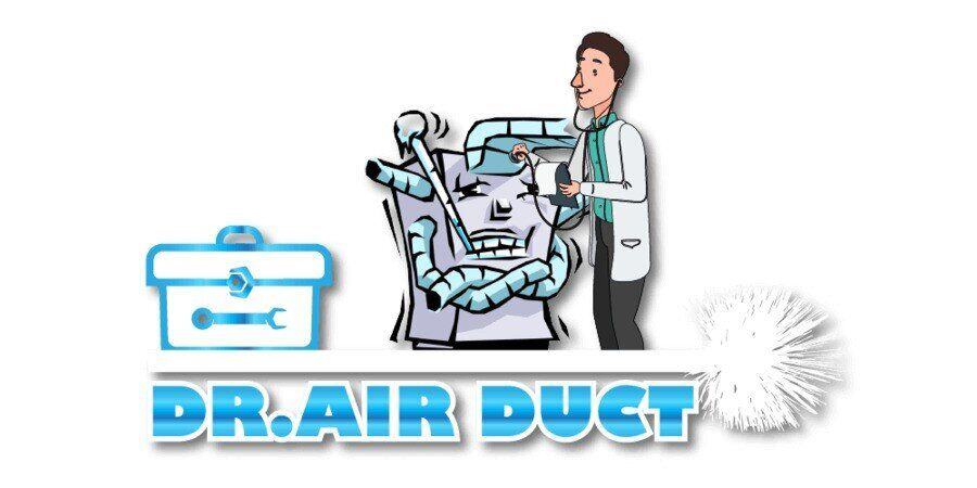 The company logo for Dr. Air Duct.